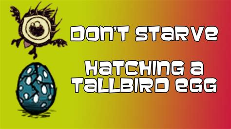 Hatching the egg is almost the same process as hatching a tallbird egg. . Tallbird egg